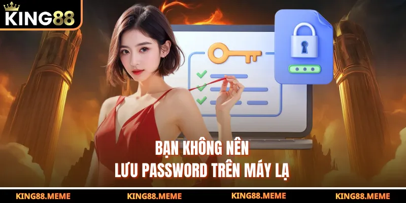 Đăng Nhập King88 – Quy Trình Truy Cập Nhà Cái Dễ Hiểu Nhất 3 Bạn không nên lưu password trên máy lạ